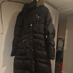 Black MODA long women jacket